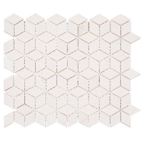 Andova Tiles ANDOVA TILES Cubit 1" x 2" Marble Grid Mosaic Wall & Floor Tile ANDCUB327